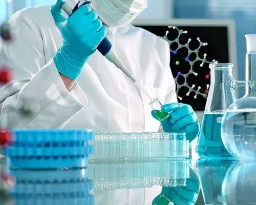 scientist working at the laboratory